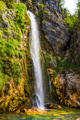 Fototapeta na wymiar Albanian Waterfall