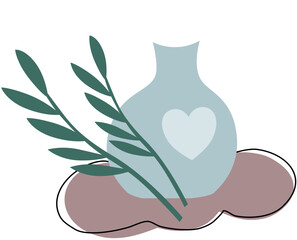 boho painting element