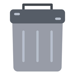 Trash icon vector