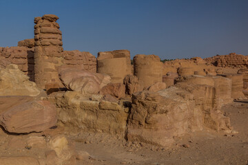 Temple of Amun ruins at Jebel Barkal near Karima, Sudan