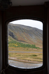 view from the window of a car