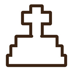 cemetery death festival halloween holiday spooky icon