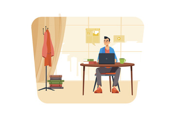 Content Author Writing A Creative Article