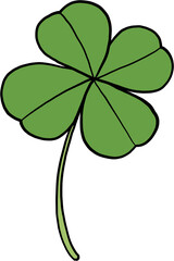 clover leaf simplicity drawing	