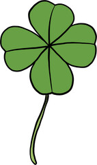 clover leaf simplicity drawing	
