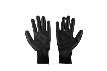 Work gloves isolated on transparent background