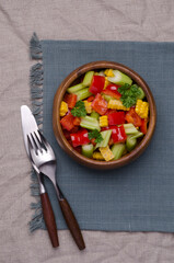 Salad fresh vegetables