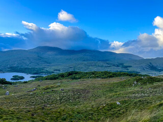 landscape with clouds