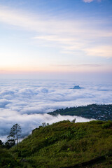 Fototapeta na wymiar view from Phu Thap Boek lacated in Phetchabun Province in Thailand