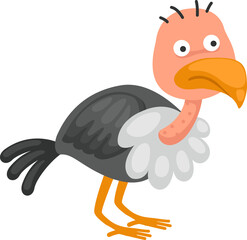 cartoon vulture