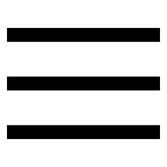 Obraz premium Icon Menu With Style Glyph