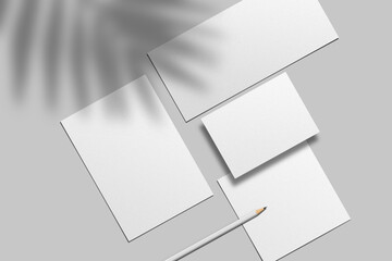 blank card collection mockups