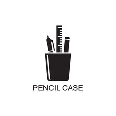 pencil case icon , education icon