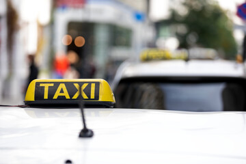 Taxi sign