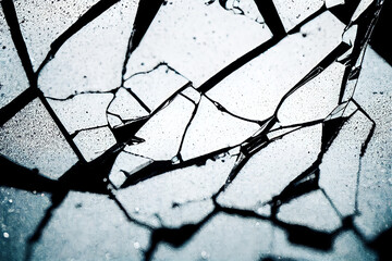 broken glass