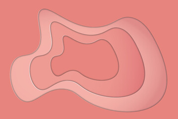 pink paper cut background texture.