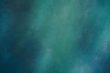 Abstract modern green blue background. Cosmic space, modern design .