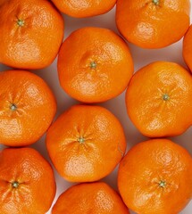 신선한 유기농 과일 귤, 레드향