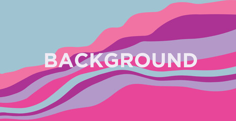 Abstract geometric wavy background in bright red, pink, magenta, blue color for brochure, wallpaper, invitation, backdrop, banner, presentation, flyer, Infographics, poster, placard, fabric. Vector 