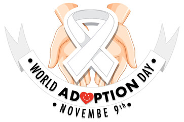 World Adoption Day Logo Design