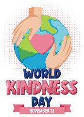 World Kindness Day Logo Concept