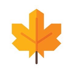 autumn flat icons with PNG format suitable for design elements or assets