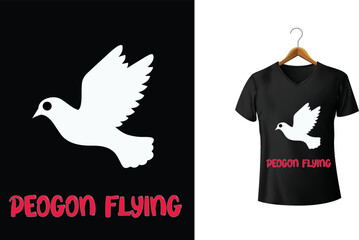 Pigeon t-shirt design