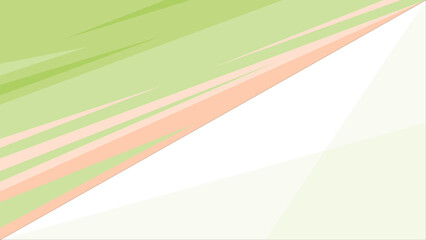 Abstract Space Shapes Background - Green Pink