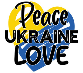 Peace Ukraine love, Ukraine T-shirt Design, Ukraine SVG Design,  Ukraine T-shirt, War, Ukraine War T shirt