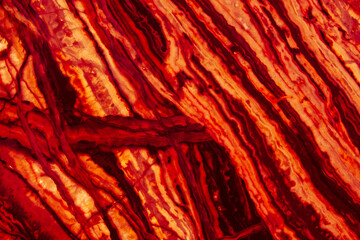 Texture of stone, polished marble quartz stone background striped by nature with a unique patterning