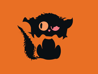 halloween and decoration concept. halloween head