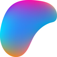 Organic Shape Gradient color