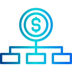 Business outline icon