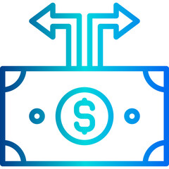 Investment outline icon