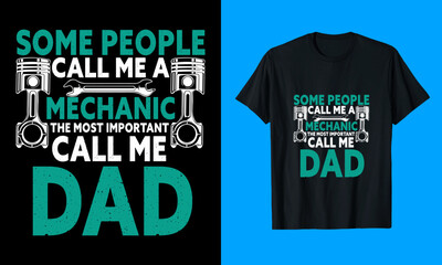 Mechanic T-shirt Design