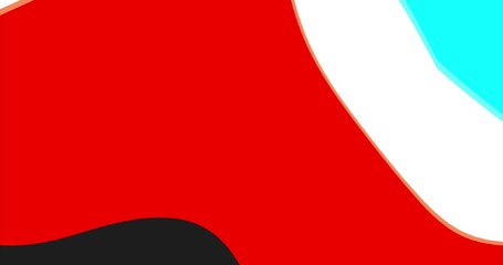 red and white background