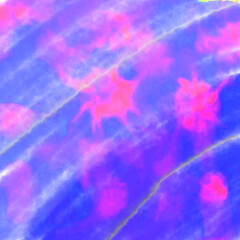 Purple blue pink watercolor abstract art 