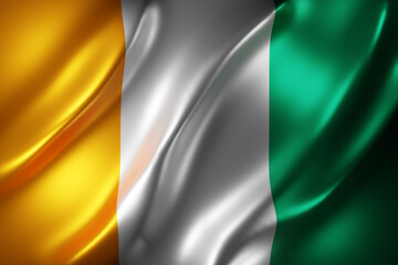  Ivory Coast 3d flag