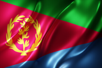  Eritrea 3d flag - 539388580