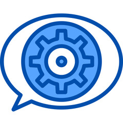Setting filled outline icon