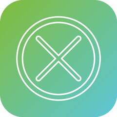 Obraz premium Close Icon Style