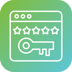 Rank Keywords Icon Style