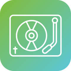 Turntable Icon Style
