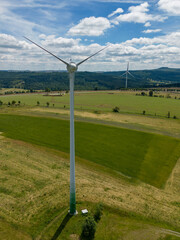 Fototapeta na wymiar Windpark erneuerbare Energie