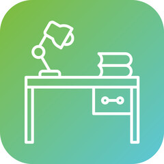 Study Table Icon Style