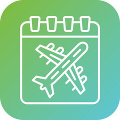 Travel Date Icon Style