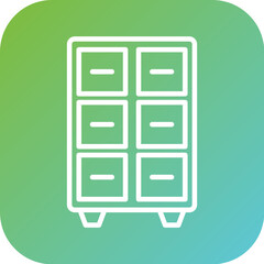 Filing Cabinet Icon Style