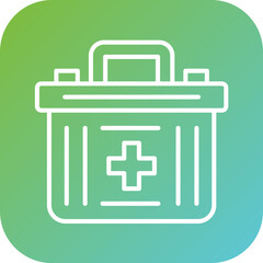 First Aid Kit Icon Style