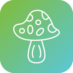 Mushroom Icon Style