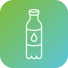 Water Bottle Icon Style